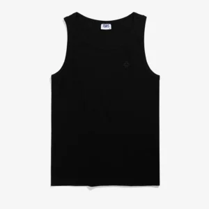 ESSENTIAL RIBBED TANK – BLACK